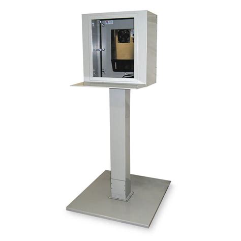 electrical enclosure pedistal|stainless steel pedestal.